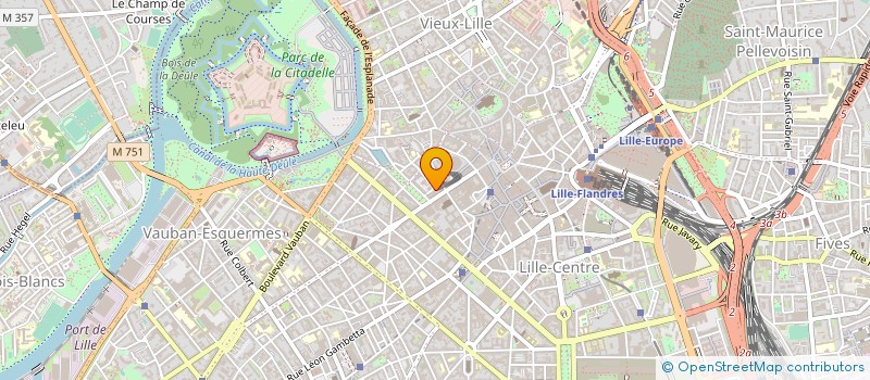 localisation de l'entreprise MADAME DALANDA CONDE à LILLE