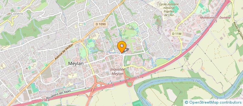localisation de l'entreprise MADAME DALENDA ABDERAHIM à MEYLAN