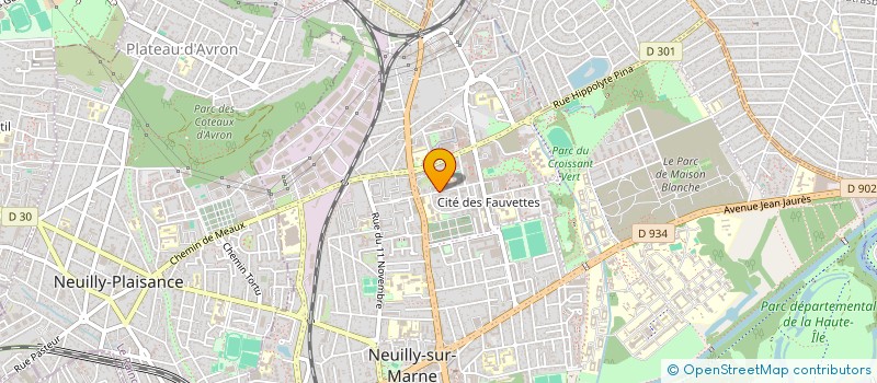 localisation de l'entreprise MADAME DALHIA BETTACHE à NEUILLY-SUR-MARNE