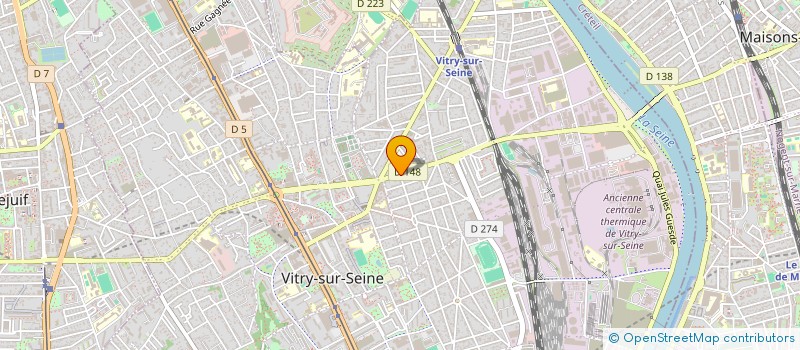localisation de l'entreprise MADAME DALIA AZZOUZ à VITRY-SUR-SEINE