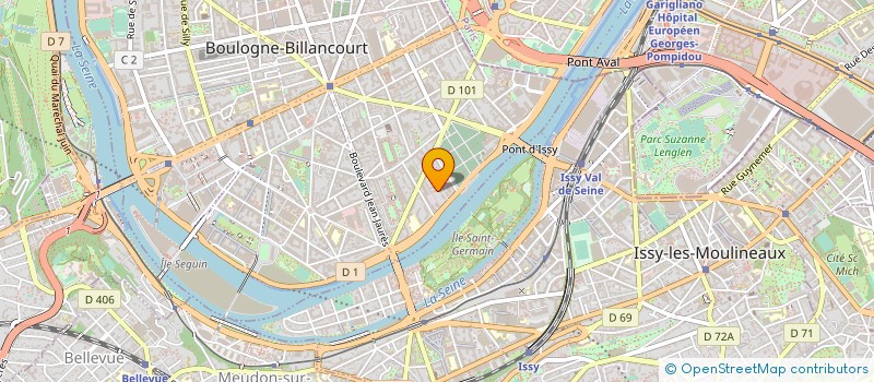 localisation de l'entreprise MADAME DALIA KHOUNI à BOULOGNE-BILLANCOURT