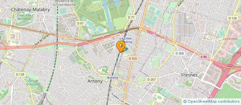 localisation de l'entreprise MADAME DALIA SALAME à ANTONY