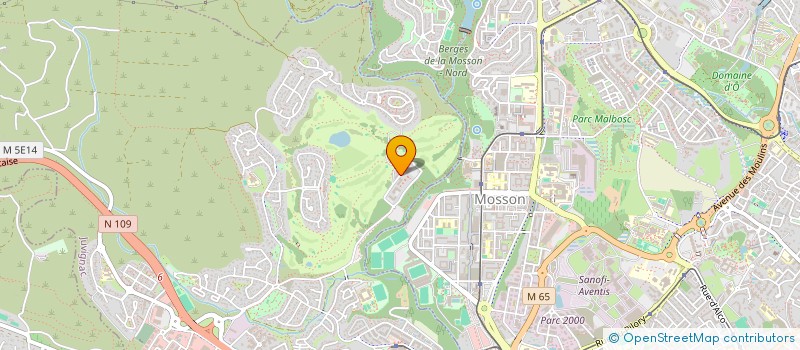 localisation de l'entreprise MADAME DALIDA OUHANA  JUVIGNAC