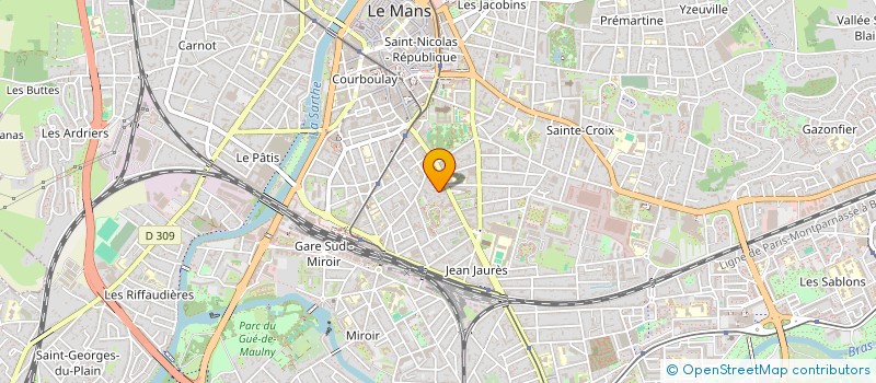 localisation de l'entreprise MADAME DALIDA RODRIGUEZ  LE MANS