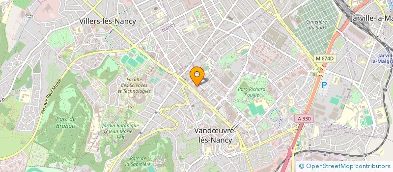 localisation de l'entreprise MADAME DALILA ABDOU  VANDUVRE-LES-NANCY