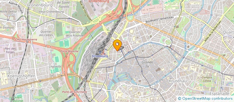 localisation de l'entreprise MADAME DALILA ADJISSI à STRASBOURG