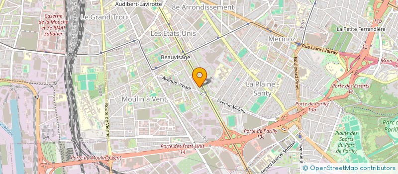 localisation de l'entreprise MADAME DALILA AIMOUCHE  LYON