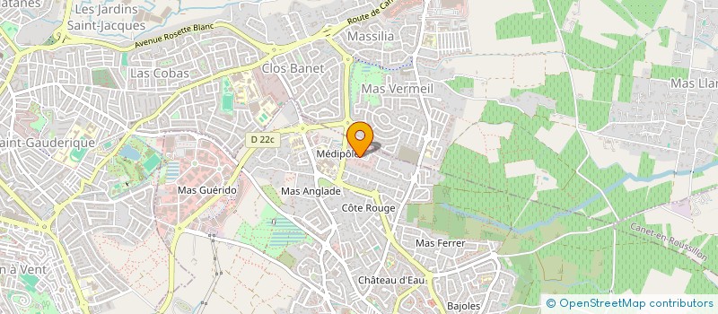 localisation de l'entreprise MADAME DALILA AKALAY à CABESTANY