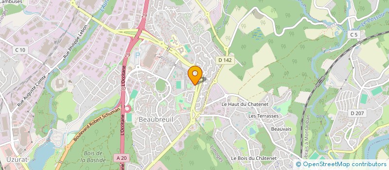 localisation de l'entreprise MADAME DALILA BELAKEHAL à LIMOGES