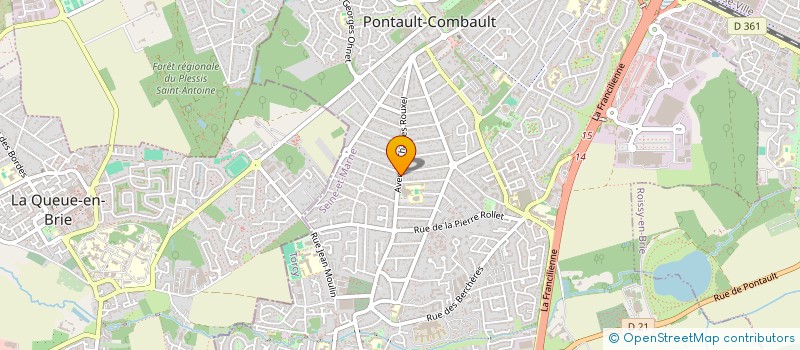 localisation de l'entreprise MADAME DALILA BEN DAHMAN à PONTAULT-COMBAULT