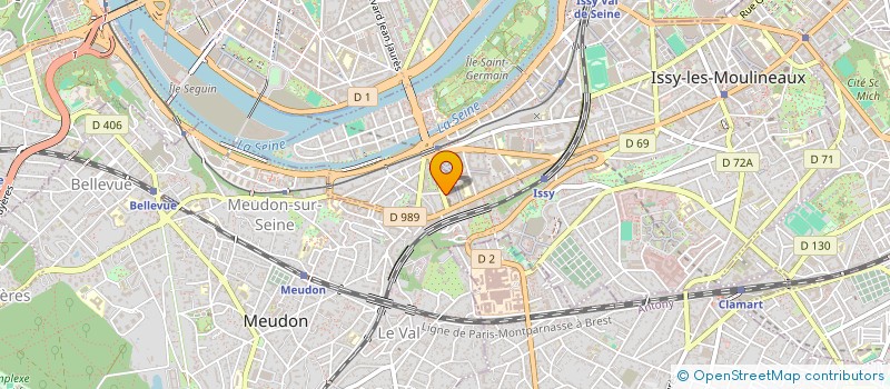 localisation de l'entreprise MADAME DALILA BENBOUDJEMA à ISSY-LES-MOULINEAUX