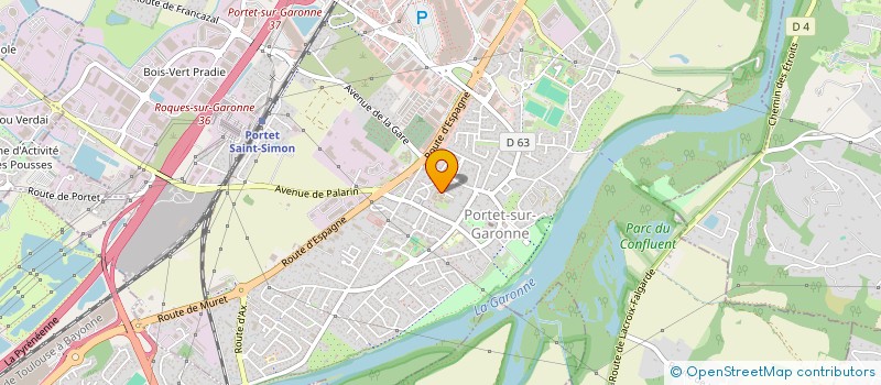 localisation de l'entreprise MADAME DALILA BENMESSAOUD  PORTET-SUR-GARONNE