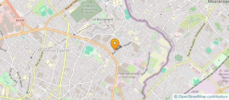 localisation de l'entreprise MADAME DALILA BENSALEM  TOURCOING