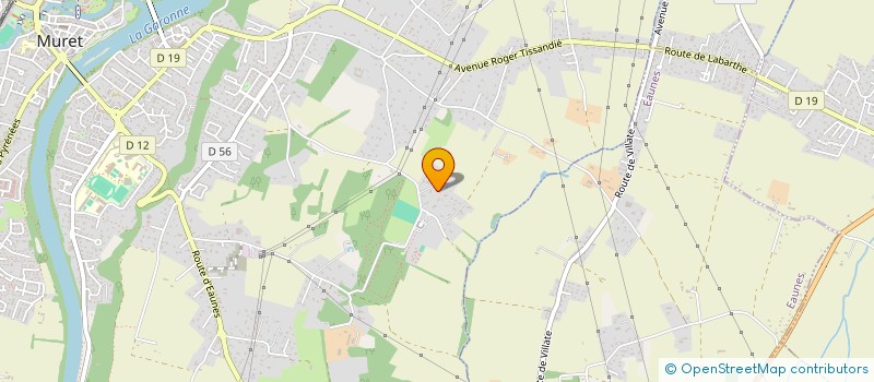 localisation de l'entreprise MADAME DALILA BENSOUNA  MURET