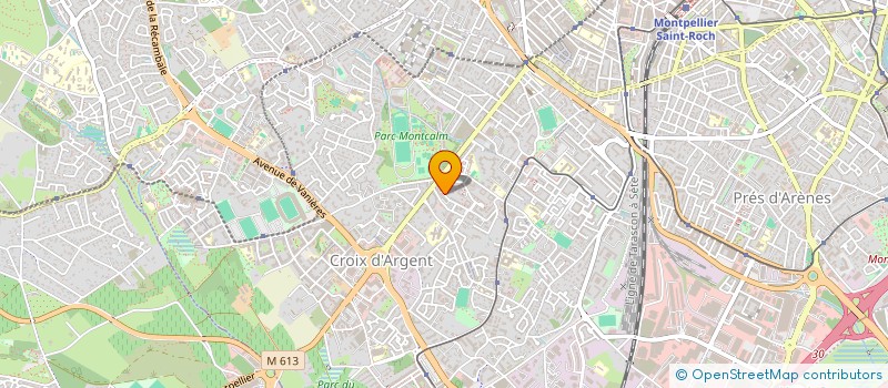 localisation de l'entreprise MADAME DALILA BERKANI à MONTPELLIER
