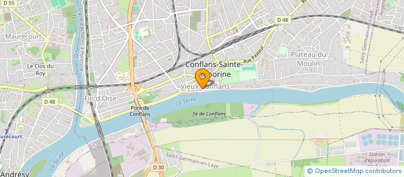 localisation de l'entreprise MADAME DALILA BOGLIONI  CONFLANS-SAINTE-HONORINE