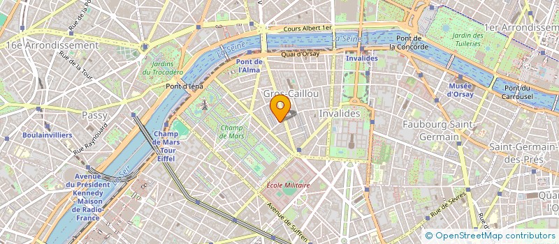 localisation de l'entreprise MADAME DALILA BOUDJEMA à PARIS
