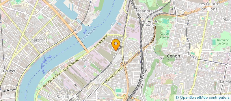 localisation de l'entreprise MADAME DALILA COMBO  BORDEAUX