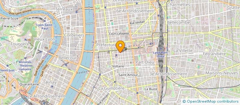 localisation de l'entreprise MADAME DALILA COMTE  LYON