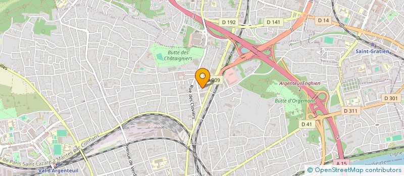 localisation de l'entreprise MADAME DALILA DARCHERIF  ARGENTEUIL