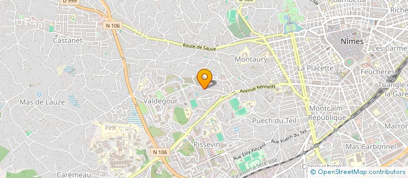 localisation de l'entreprise MADAME DALILA DEHEE  NIMES