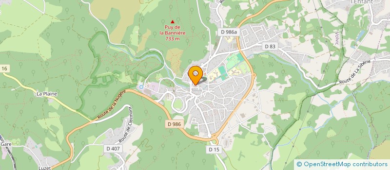 localisation de l'entreprise MADAME DALILA DJAFER  VOLVIC