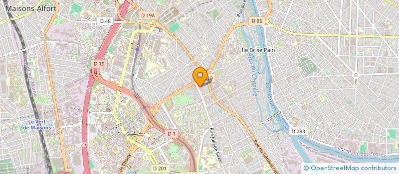 localisation de l'entreprise MADAME DALILA FARROUDJ  CRETEIL