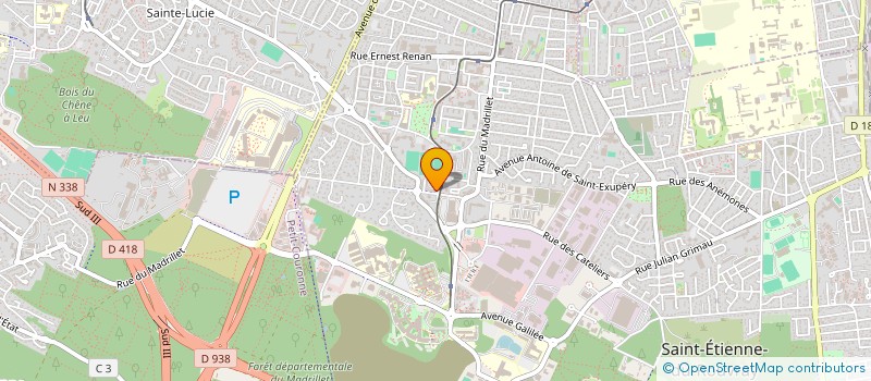 localisation de l'entreprise MADAME DALILA FEKKAR  SAINT-ETIENNE-DU-ROUVRAY