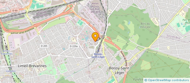 localisation de l'entreprise MADAME DALILA FOUENI à BOISSY-SAINT-LEGER