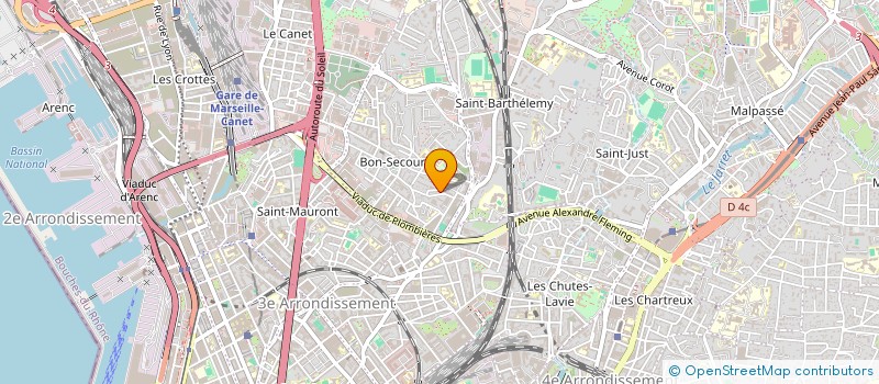 localisation de l'entreprise MADAME DALILA GHAZI à MARSEILLE