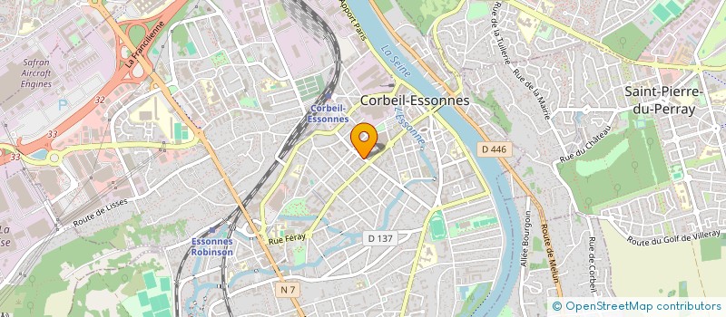 localisation de l'entreprise MADAME DALILA GONCALVES à CORBEIL-ESSONNES