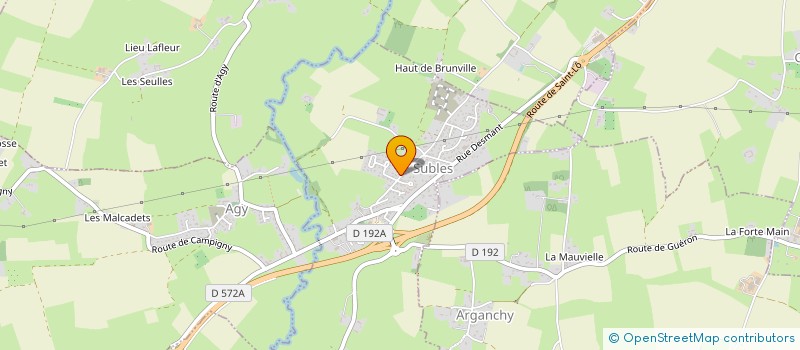 localisation de l'entreprise MADAME DALILA GONCALVES  SUBLES