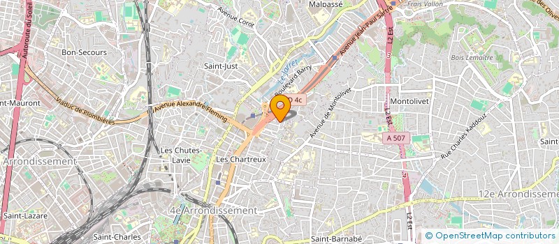 localisation de l'entreprise MADAME DALILA HAFTARI à MARSEILLE 13EME