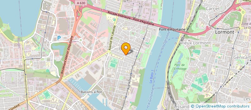 localisation de l'entreprise MADAME DALILA HAMMAMI  BORDEAUX