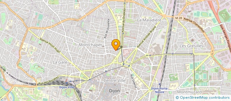 localisation de l'entreprise MADAME DALILA KADDOURI à DIJON