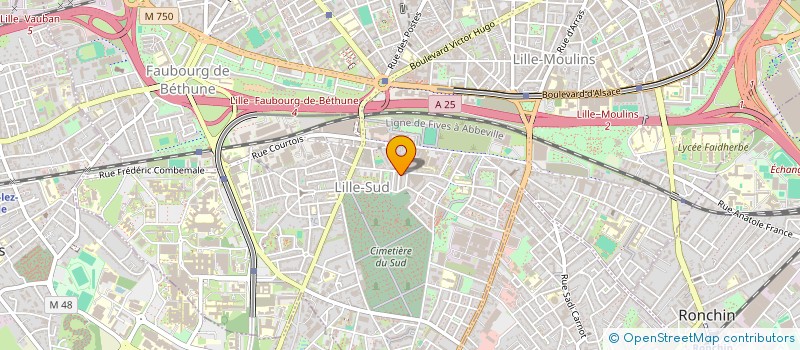 localisation de l'entreprise MADAME DALILA KAIDI à LILLE