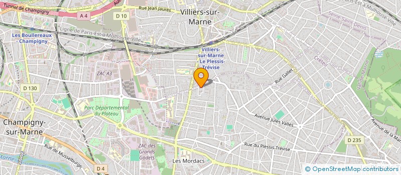 localisation de l'entreprise MADAME DALILA KHELOUFI à CHAMPIGNY-SUR-MARNE