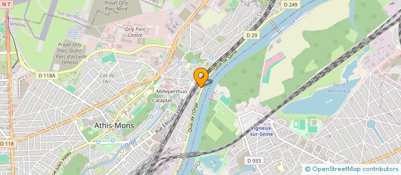 localisation de l'entreprise MADAME DALILA KORCHANE  PARIS