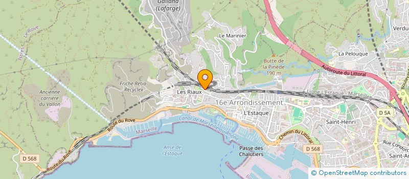 localisation de l'entreprise MADAME DALILA LOUIBA à MARSEILLE