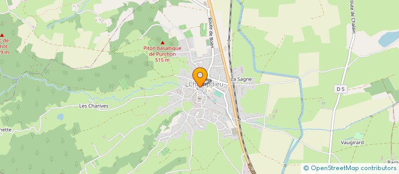 localisation de l'entreprise MADAME DALILA MERIEM BENZIANE à CHAMPDIEU