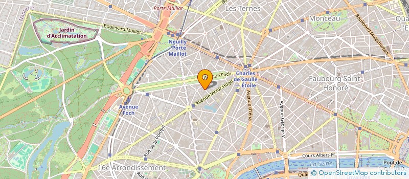 localisation de l'entreprise MADAME DALILA MOKRI  PARIS