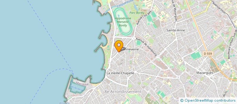 localisation de l'entreprise MADAME DALILA NOUADER  MARSEILLE