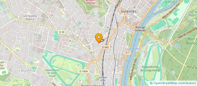 localisation de l'entreprise MADAME DALILA RAFASSE à SURESNES