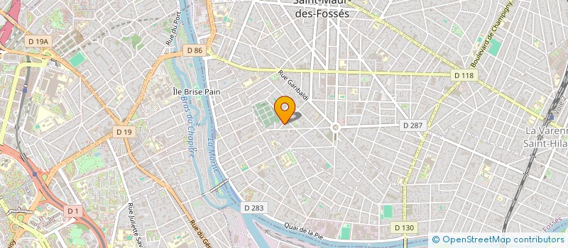 localisation de l'entreprise MADAME DALILA SALHI à SAINT-MAUR-DES-FOSSES