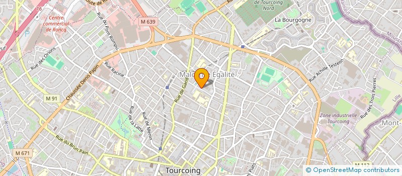 localisation de l'entreprise MADAME DALILA SEGHIR  TOURCOING