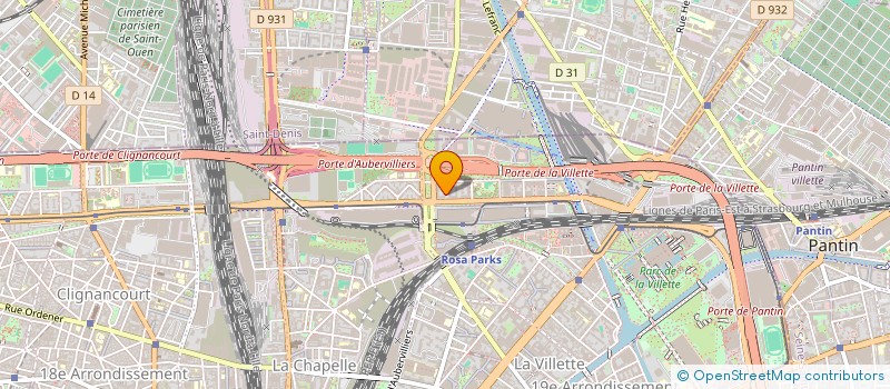 localisation de l'entreprise MADAME DALILA TAOUI  PARIS