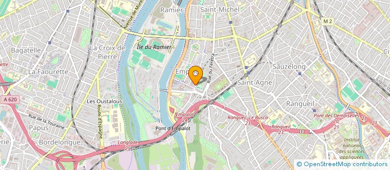 localisation de l'entreprise MADAME DALILA YAHIAOUI à TOULOUSE