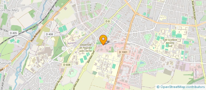 localisation de l'entreprise MADAME DALINA S S OYANE ENGONE  AMIENS