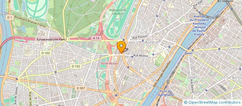 localisation de l'entreprise MADAME DALLA MENANTEAU  PARIS