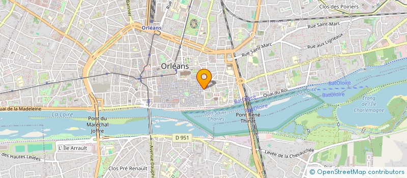 localisation de l'entreprise MADAME DALLELE SELLAMI à ORLEANS